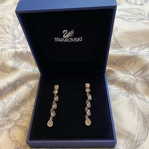 Authentic Swarovski earrings.